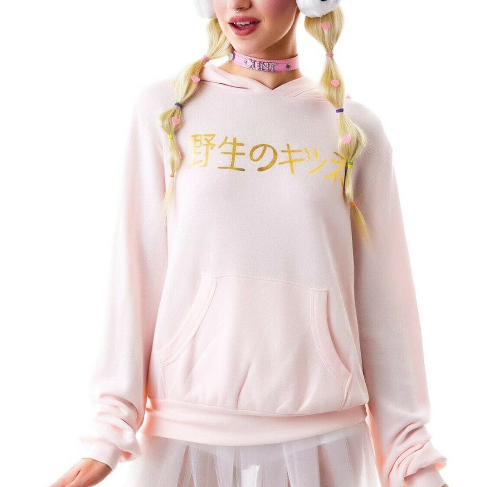 Wildfox Translation Hoodie Size S